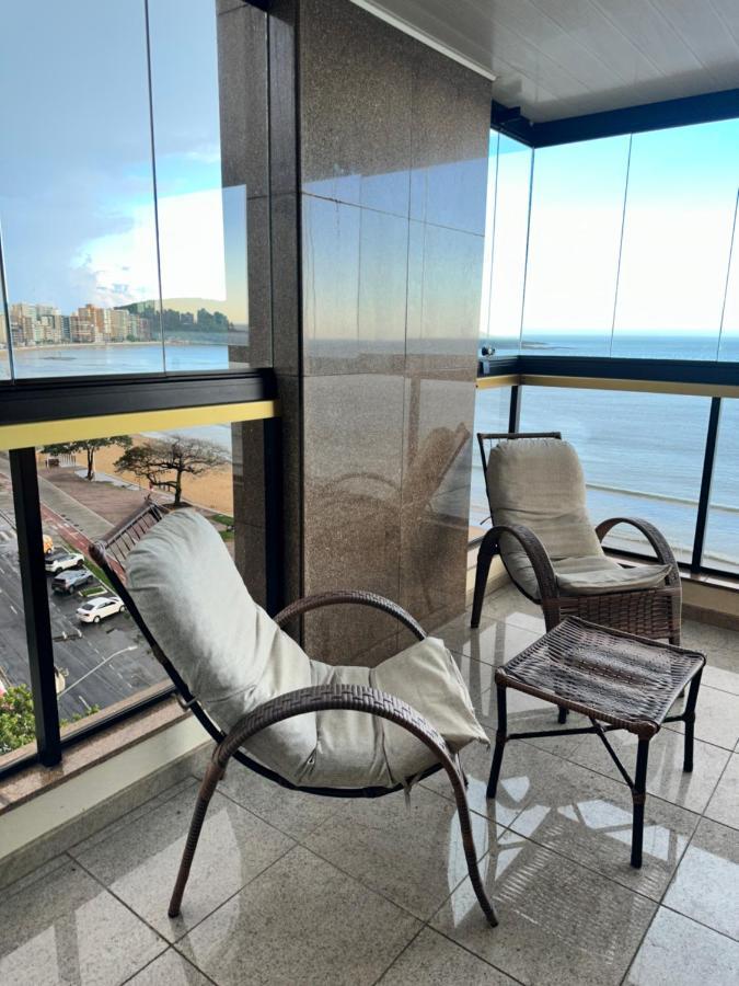Apartamento Beira-Mar Na Praia Do Morro Ideal Para Familias E Grupos 10 Pessoas Guarapari Ngoại thất bức ảnh